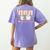 Halloween Science Teacher Boo Ghost The Element Of Surprise Women's Comfort Colors T-Shirt Back Print Violet Halloween Science Teacher Boo Ghost The Element Of Surprise Women's Comfort Colors T-Shirt Back Print Violet