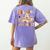 Halloween SLP Sped Teacher Groovy Inclusion Isn't Scary Women's Comfort Colors T-Shirt Back Print Violet Halloween SLP Sped Teacher Groovy Inclusion Isn't Scary Women's Comfort Colors T-Shirt Back Print Violet