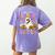 Halloween Teacher You Can't Scare Me I Teach Fourth Grade Women's Comfort Colors T-Shirt Back Print Violet Halloween Teacher You Can't Scare Me I Teach Fourth Grade Women's Comfort Colors T-Shirt Back Print Violet