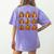 Halloween Teacher Fall Book Pumpkin Retro Reading Women's Comfort Colors T-Shirt Back Print Violet Halloween Teacher Fall Book Pumpkin Retro Reading Women's Comfort Colors T-Shirt Back Print Violet