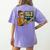 Halloween Teacher Six Seven Meme 6 7 Skeleton Spooky Costume Women's Comfort Colors T-Shirt Back Print Violet Halloween Teacher Six Seven Meme 6 7 Skeleton Spooky Costume Women's Comfort Colors T-Shirt Back Print Violet