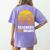 Halloween Teachers Science Math Teachers Love Brains Women's Comfort Colors T-Shirt Back Print Violet Halloween Teachers Science Math Teachers Love Brains Women's Comfort Colors T-Shirt Back Print Violet