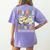 Halloween Teaching My Boos Cute Ghost Teacher Life Costume Women's Comfort Colors T-Shirt Back Print Violet Halloween Teaching My Boos Cute Ghost Teacher Life Costume Women's Comfort Colors T-Shirt Back Print Violet
