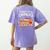 Hangin With My Cookies Gingerbread Christmas Teacher Women's Comfort Colors T-Shirt Back Print Violet Hangin With My Cookies Gingerbread Christmas Teacher Women's Comfort Colors T-Shirt Back Print Violet