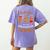 Hangin My Kindergarten Cookie Gingerbread Christmas Teacher For Men Women Kids Women's Comfort Colors T-Shirt Back Print Violet Hangin My Kindergarten Cookie Gingerbread Christmas Teacher For Men Women Kids Women's Comfort Colors T-Shirt Back Print Violet