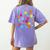 Happy Dot Day Colorful Polka Dot Art Teacher Student Kids Women's Comfort Colors T-Shirt Back Print Violet Happy Dot Day Colorful Polka Dot Art Teacher Student Kids Women's Comfort Colors T-Shirt Back Print Violet