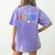 Happy Fri-Yay Fri Yay Teacher Student Friday Weekend Women's Comfort Colors T-Shirt Back Print Violet Happy Fri-Yay Fri Yay Teacher Student Friday Weekend Women's Comfort Colors T-Shirt Back Print Violet