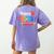 Happy Fri-Yay Friday Lovers Fun Teacher Life Weekend Women's Comfort Colors T-Shirt Back Print Violet Happy Fri-Yay Friday Lovers Fun Teacher Life Weekend Women's Comfort Colors T-Shirt Back Print Violet