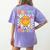Happy Fri-Yay Groovy Teacher Friday Weekend Fri Yay Women's Comfort Colors T-Shirt Back Print Violet Happy Fri-Yay Groovy Teacher Friday Weekend Fri Yay Women's Comfort Colors T-Shirt Back Print Violet