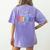 Happy Fri Yay Teacher Friday For Men Women Women's Comfort Colors T-Shirt Back Print Violet