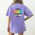 Happy Friyay Teacher School Friday Weekend Vibes Women's Comfort Colors T-Shirt Back Print Violet Happy Friyay Teacher School Friday Weekend Vibes Women's Comfort Colors T-Shirt Back Print Violet