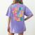 Happy To See Your Face Teacher Disco Ball Back To School Women's Comfort Colors T-Shirt Back Print Violet Happy To See Your Face Teacher Disco Ball Back To School Women's Comfort Colors T-Shirt Back Print Violet