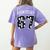 Haunted By 6 7 67 Six Seven Halloween Teacher Mom Women's Comfort Colors T-Shirt Back Print Violet Haunted By 6 7 67 Six Seven Halloween Teacher Mom Women's Comfort Colors T-Shirt Back Print Violet