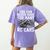 Haunted By 6-7 Teacher 67 Halloween Skeleton Six Seven Women's Comfort Colors T-Shirt Back Print Violet Haunted By 6-7 Teacher 67 Halloween Skeleton Six Seven Women's Comfort Colors T-Shirt Back Print Violet