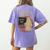 Haunted By 67 Ghost Math Joke Student Halloween Nerd Teacher Women's Comfort Colors T-Shirt Back Print Violet Haunted By 67 Ghost Math Joke Student Halloween Nerd Teacher Women's Comfort Colors T-Shirt Back Print Violet