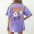 Haunted 67 Ghost Math Teacher Halloween Costume Math Pun Women's Comfort Colors T-Shirt Back Print Violet Haunted 67 Ghost Math Teacher Halloween Costume Math Pun Women's Comfort Colors T-Shirt Back Print Violet