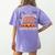 Haunted By Math 67 Meme Math Teacher Square Root 4489 Women's Comfort Colors T-Shirt Back Print Violet