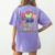 Hello 3rd Grade Boy Girl Teacher Back To School 3rd Grade Women's Comfort Colors T-Shirt Back Print Violet Hello 3rd Grade Boy Girl Teacher Back To School 3rd Grade Women's Comfort Colors T-Shirt Back Print Violet