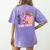 Hello 3rd Third Grade Back To School Pink Leopard Teacher Women's Comfort Colors T-Shirt Back Print Violet Hello 3rd Third Grade Back To School Pink Leopard Teacher Women's Comfort Colors T-Shirt Back Print Violet