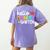 Hello Kindergarten Team Kinder Back To School Teacher Kids Women's Comfort Colors T-Shirt Back Print Violet Hello Kindergarten Team Kinder Back To School Teacher Kids Women's Comfort Colors T-Shirt Back Print Violet