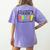 Hello Pre-K Team Preschool Teacher Kids Back To School Women's Comfort Colors T-Shirt Back Print Violet Hello Pre-K Team Preschool Teacher Kids Back To School Women's Comfort Colors T-Shirt Back Print Violet