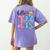 Hello TK Transitional Kindergarten Back To School Teacher Women's Comfort Colors T-Shirt Back Print Violet Hello TK Transitional Kindergarten Back To School Teacher Women's Comfort Colors T-Shirt Back Print Violet