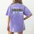 Helping Little Minds Grow One Phoneme At A Time Teacher Women's Comfort Colors T-Shirt Back Print Violet