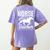 Horse Riding Teacher Rider Lover Equestrian Men Women Kids Women's Comfort Colors T-Shirt Back Print Violet