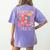 Howdy Pre-K Cowgirls Teacher Back To School Women's Comfort Colors T-Shirt Back Print Violet Howdy Pre-K Cowgirls Teacher Back To School Women's Comfort Colors T-Shirt Back Print Violet