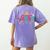 HUGvyn Square Root 4489 Math Teacher 67 Meme Halloween Women's Comfort Colors T-Shirt Back Print Violet