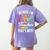 Because I'm The Art Teacher That's Why Artists Men Women Women's Comfort Colors T-Shirt Back Print Violet Because I'm The Art Teacher That's Why Artists Men Women Women's Comfort Colors T-Shirt Back Print Violet