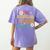 I’m Bilingual I Haha And Jaja Spanish Teacher Bilingual For Men Women Girls Kids Women's Comfort Colors T-Shirt Back Print Violet
