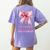 I'm Literally Just a Teacher Pencil Coquette Bow School Women's Comfort Colors T-Shirt Back Print Violet I'm Literally Just a Teacher Pencil Coquette Bow School Women's Comfort Colors T-Shirt Back Print Violet