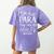 I'm That Paraprofessional They Told You About Retro Teacher Women's Comfort Colors T-Shirt Back Print Violet I'm That Paraprofessional They Told You About Retro Teacher Women's Comfort Colors T-Shirt Back Print Violet