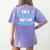 I'm A PE Teacher What's Your Superpower Physical Education Women's Comfort Colors T-Shirt Back Print Violet