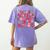 I'm So Berry Glad You Are Strawberry Elementary Teacher Women's Comfort Colors T-Shirt Back Print Violet
