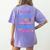 I'M That Substitute Teacher They Told Substitute Teacher Women's Comfort Colors T-Shirt Back Print Violet I'M That Substitute Teacher They Told Substitute Teacher Women's Comfort Colors T-Shirt Back Print Violet