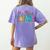 Infant Teacher Floral First Day Back To School Teaching Women's Comfort Colors T-Shirt Back Print Violet Infant Teacher Floral First Day Back To School Teaching Women's Comfort Colors T-Shirt Back Print Violet
