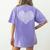 Instructional Assistant Teacher Appreciation T Shirt Women's Comfort Colors T-Shirt Back Print Violet Instructional Assistant Teacher Appreciation T Shirt Women's Comfort Colors T-Shirt Back Print Violet