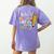It's Beautiful Day For Learning Teacher Students Girls Boys Women's Comfort Colors T-Shirt Back Print Violet It's Beautiful Day For Learning Teacher Students Girls Boys Women's Comfort Colors T-Shirt Back Print Violet