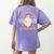 It's A Bootiful Day To Make Art Halloween Art Teacher Women's Comfort Colors T-Shirt Back Print Violet It's A Bootiful Day To Make Art Halloween Art Teacher Women's Comfort Colors T-Shirt Back Print Violet