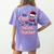 It's Cool To Be a Infant Teacher Snowman Winter Christmas Women's Comfort Colors T-Shirt Back Print Violet It's Cool To Be a Infant Teacher Snowman Winter Christmas Women's Comfort Colors T-Shirt Back Print Violet