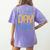 It's A Fine Day To Write An Essay Class English Teacher Women's Comfort Colors T-Shirt Back Print Violet