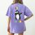 It's Fri-Yay Dabbing Penguin Friday Weekend Teacher Student Women's Comfort Colors T-Shirt Back Print Violet It's Fri-Yay Dabbing Penguin Friday Weekend Teacher Student Women's Comfort Colors T-Shirt Back Print Violet