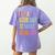 It's A Good Day To Make Art Artist Teacher Painter Women's Comfort Colors T-Shirt Back Print Violet It's A Good Day To Make Art Artist Teacher Painter Women's Comfort Colors T-Shirt Back Print Violet