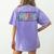 It's A Good Day To Make Music Musician Music Teacher Women's Comfort Colors T-Shirt Back Print Violet