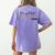 It's a Good Day To Run And Play Leopard PE Teacher Life Women's Comfort Colors T-Shirt Back Print Violet It's a Good Day To Run And Play Leopard PE Teacher Life Women's Comfort Colors T-Shirt Back Print Violet