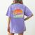 It's In The Syllabus Shirt Professor Saying College Teacher For Men Women Women's Comfort Colors T-Shirt Back Print Violet