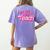 My Job Is Teach Pink Retro Female Teacher Life Women Women's Comfort Colors T-Shirt Back Print Violet My Job Is Teach Pink Retro Female Teacher Life Women Women's Comfort Colors T-Shirt Back Print Violet