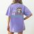 Just Anotter School Day Cute Otter Lover Teacher Student Women's Comfort Colors T-Shirt Back Print Violet Just Anotter School Day Cute Otter Lover Teacher Student Women's Comfort Colors T-Shirt Back Print Violet